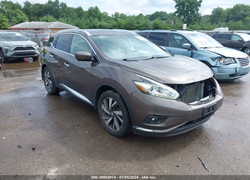 2015 NISSAN MURANO PLATINUM/S/SL/SV VIN: 5N1AZ2MH8FN285415
