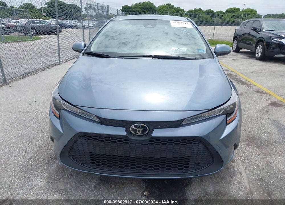 2022 TOYOTA COROLLA LE VIN: JTDEPMAE0N3023075