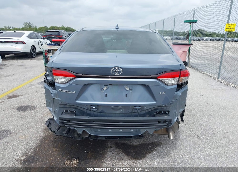 2022 TOYOTA COROLLA LE VIN: JTDEPMAE0N3023075