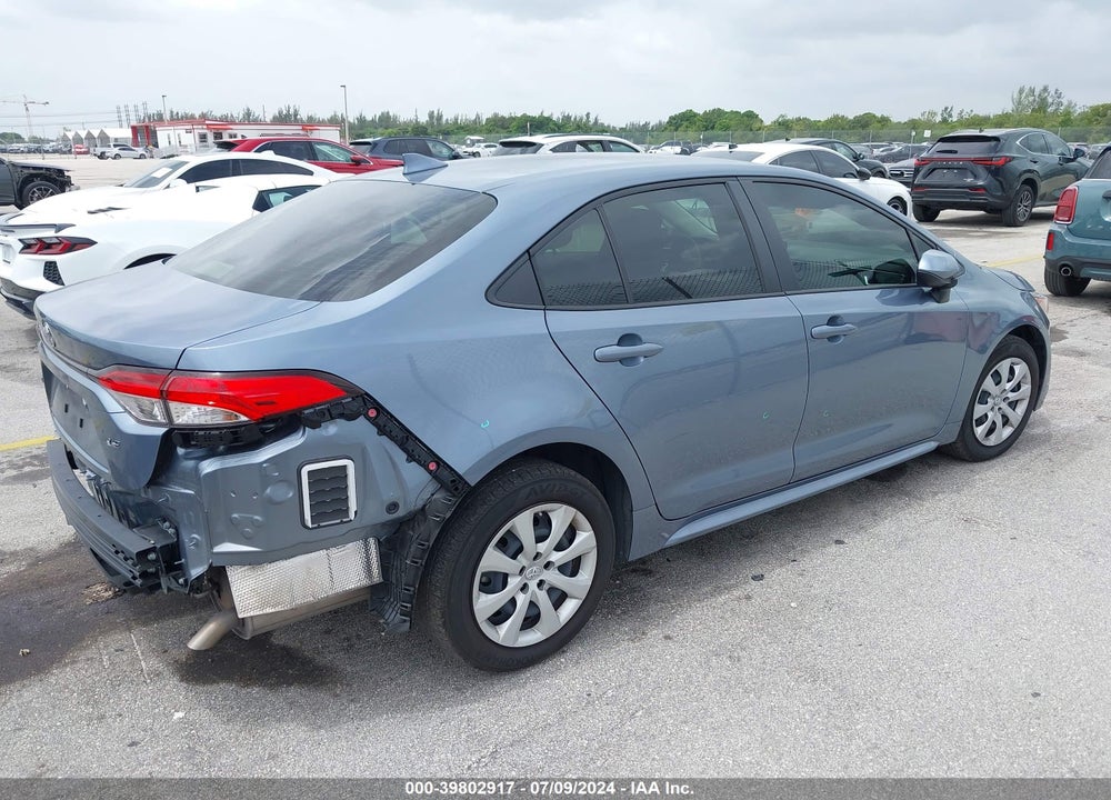 2022 TOYOTA COROLLA LE VIN: JTDEPMAE0N3023075