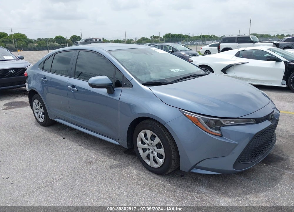 2022 TOYOTA COROLLA LE VIN: JTDEPMAE0N3023075