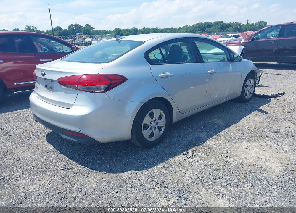 2017 KIA FORTE LX VIN: 3KPFK4A72HE124863