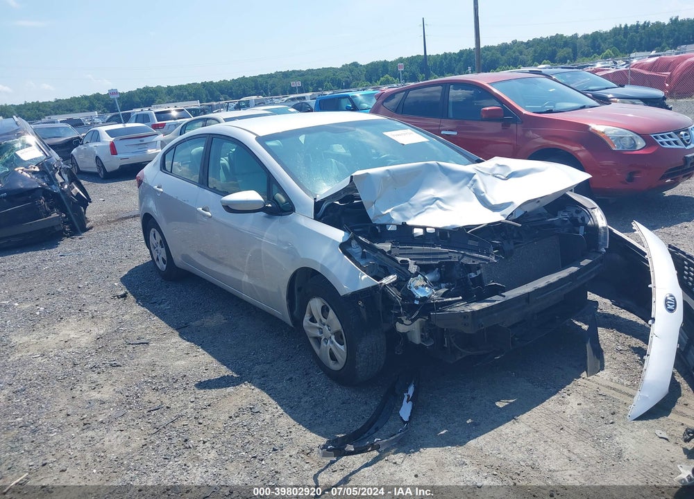 2017 KIA FORTE LX VIN: 3KPFK4A72HE124863