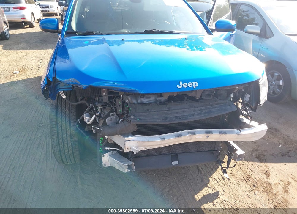 2017 JEEP NEW COMPASS LATITUDE FWD VIN: 3C4NJCBB2HT643404