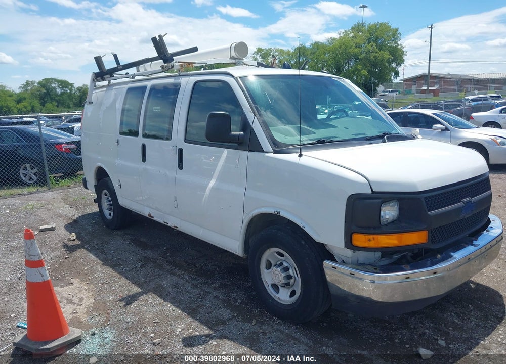 2014 CHEVROLET EXPRESS 2500 WORK VAN VIN: 1GCWGFCAXE1914917