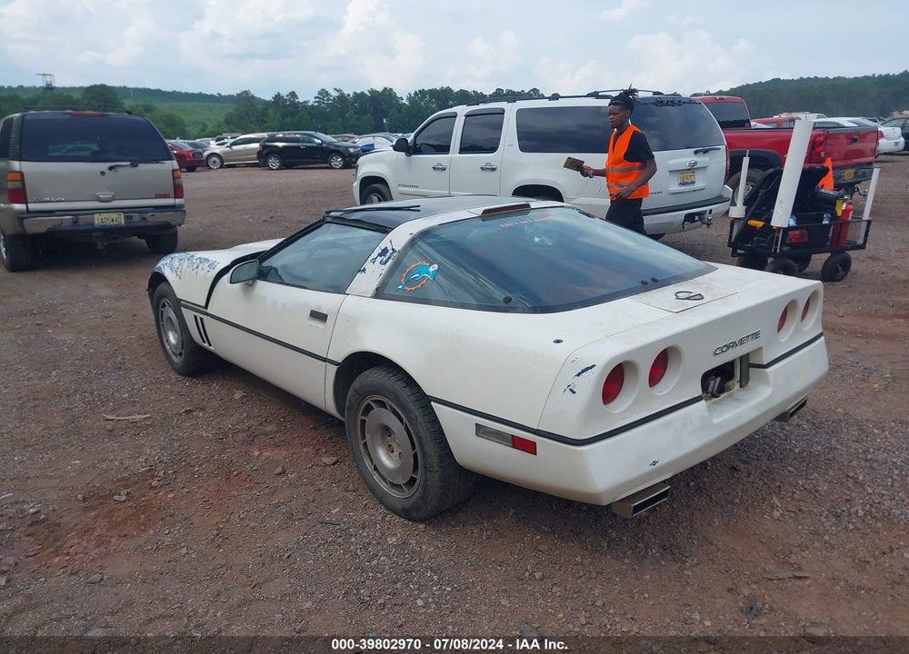 1986 CHEVROLET CORVETTE VIN: 1G1YY0787G5127082