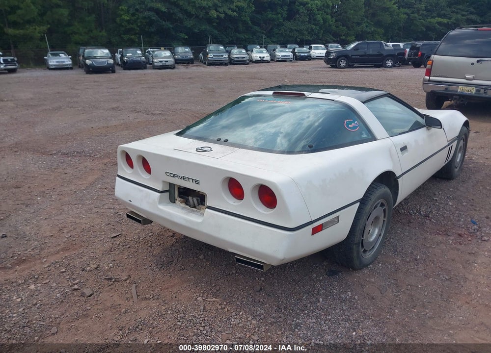 1986 CHEVROLET CORVETTE VIN: 1G1YY0787G5127082
