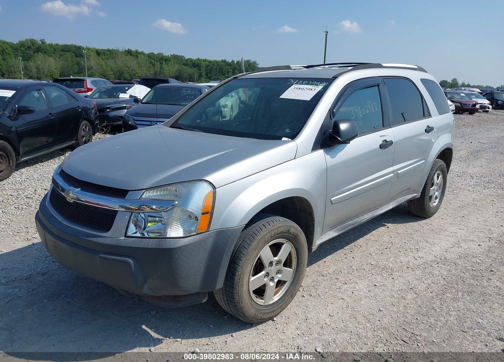 2005 CHEVROLET EQUINOX LS VIN: 2CNDL13F456208536
