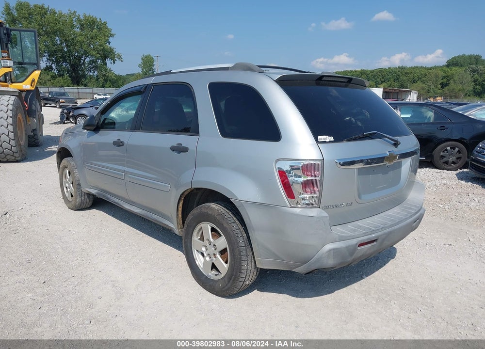 2005 CHEVROLET EQUINOX LS VIN: 2CNDL13F456208536