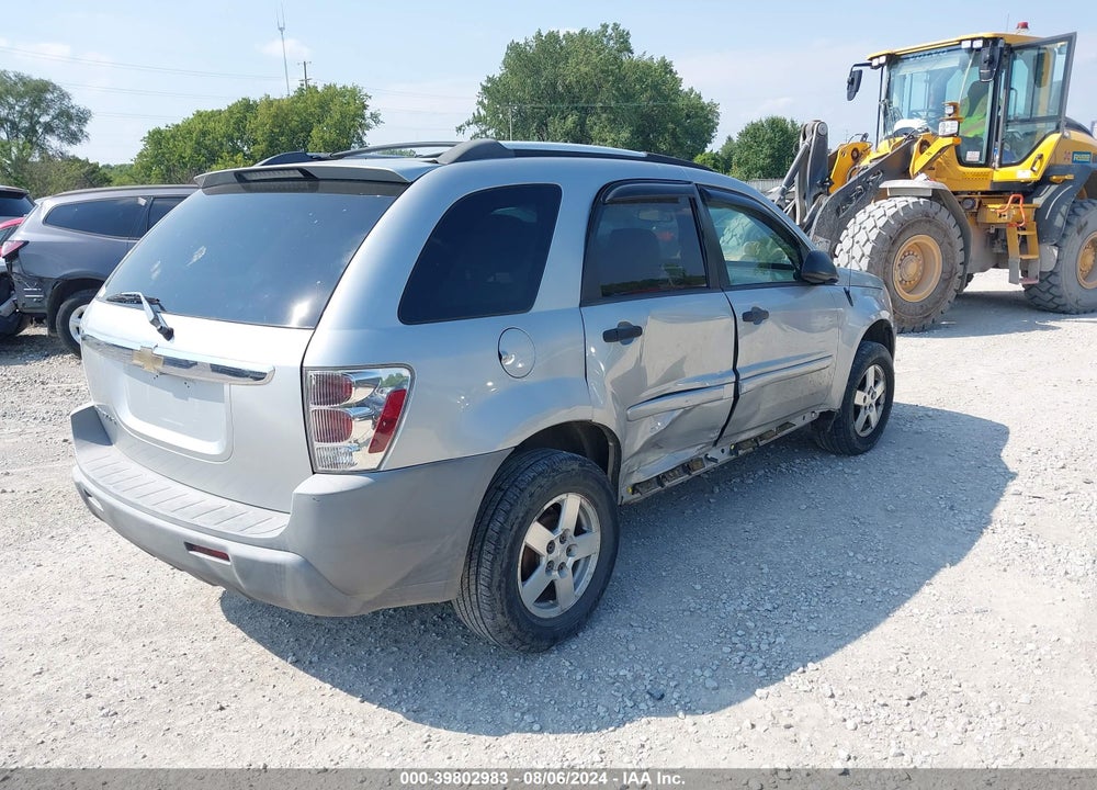 2005 CHEVROLET EQUINOX LS VIN: 2CNDL13F456208536