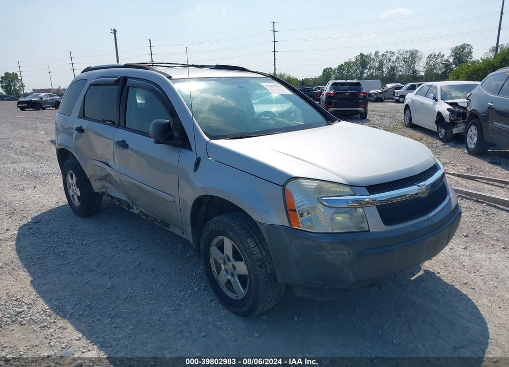 2005 CHEVROLET EQUINOX LS VIN: 2CNDL13F456208536