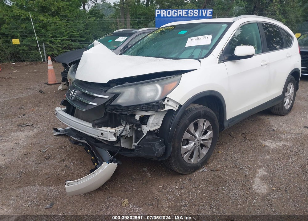 2014 HONDA CR-V EX-L VIN: 5J6RM4H71EL091543