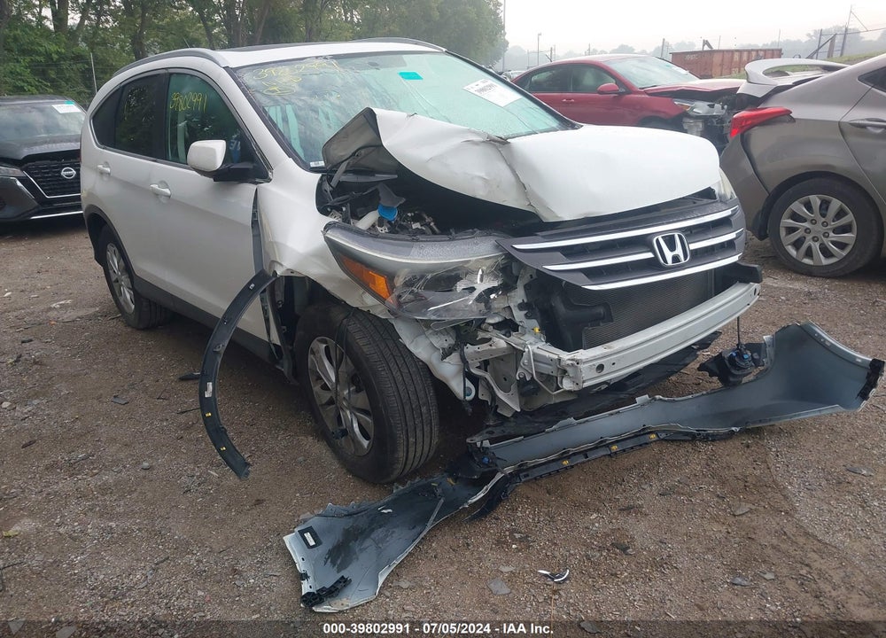 2014 HONDA CR-V EX-L VIN: 5J6RM4H71EL091543