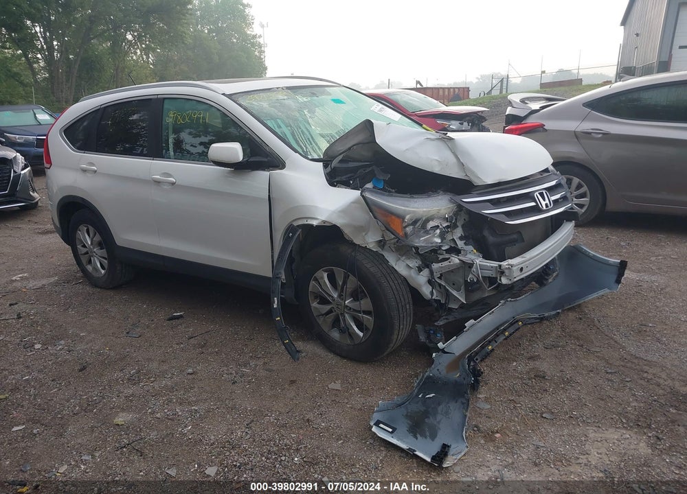 2014 HONDA CR-V EX-L VIN: 5J6RM4H71EL091543