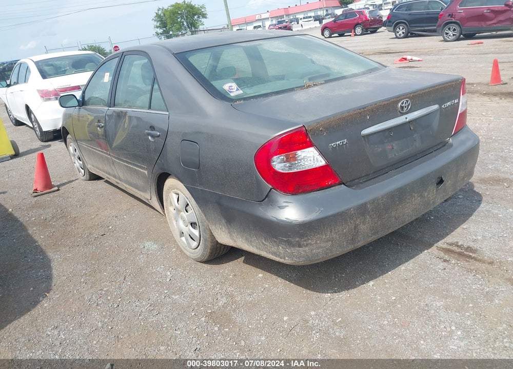 2004 TOYOTA CAMRY LE VIN: 4T1BE32K44U811644