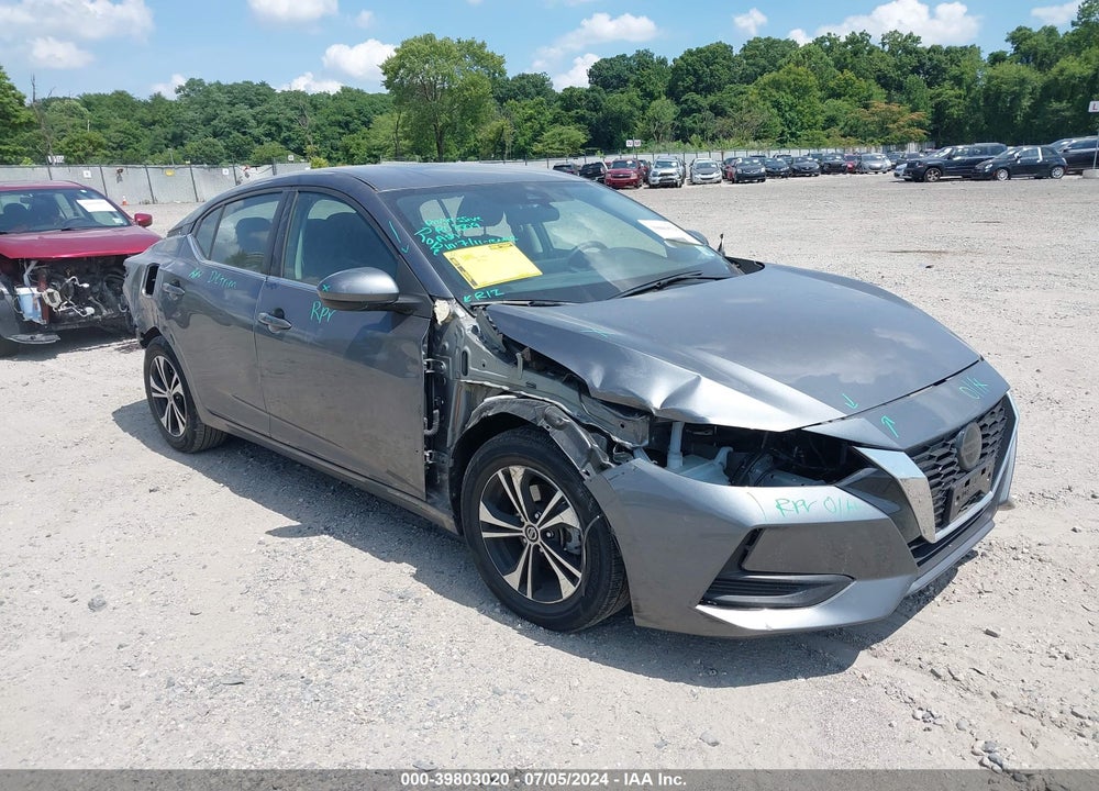 2023 NISSAN SENTRA SV XTRONIC CVT VIN: 3N1AB8CV9PY260436