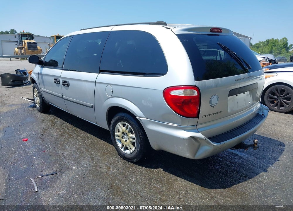2005 DODGE GRAND CARAVAN SE VIN: 1D4GP24R35B273530