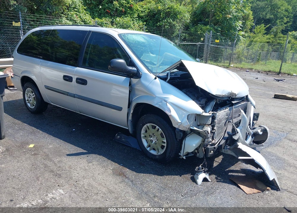 2005 DODGE GRAND CARAVAN SE VIN: 1D4GP24R35B273530
