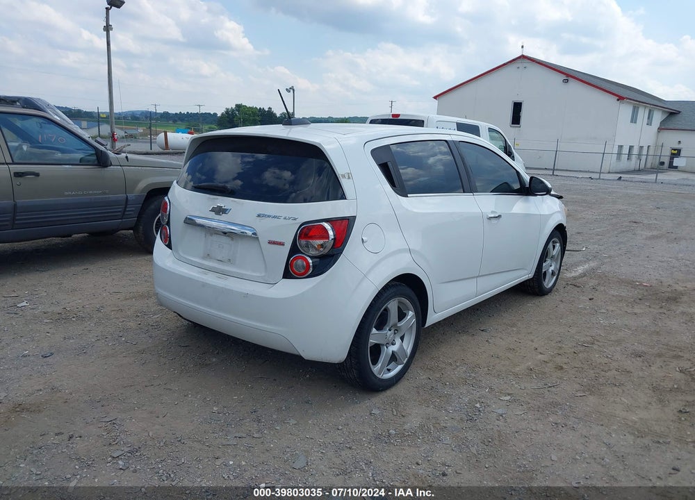 2015 CHEVROLET SONIC LTZ AUTO VIN: 1G1JE6SB2F4167607