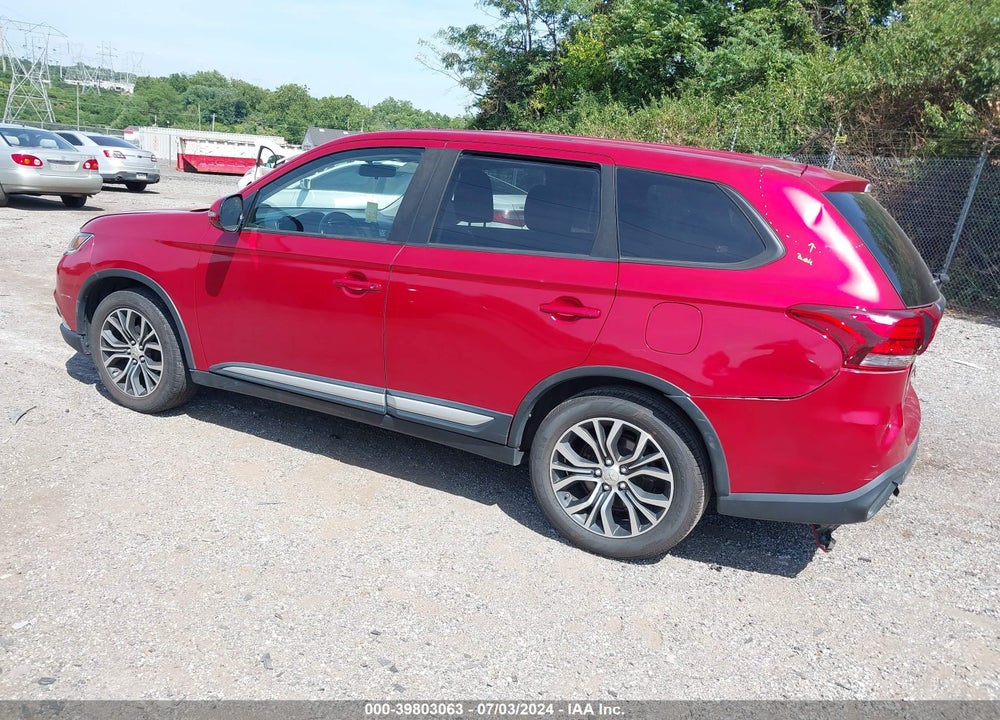 2016 MITSUBISHI OUTLANDER SE VIN: JA4AD3A3XGZ049466