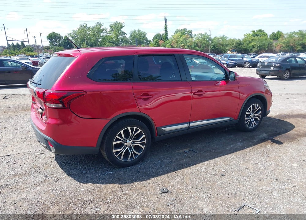 2016 MITSUBISHI OUTLANDER SE VIN: JA4AD3A3XGZ049466