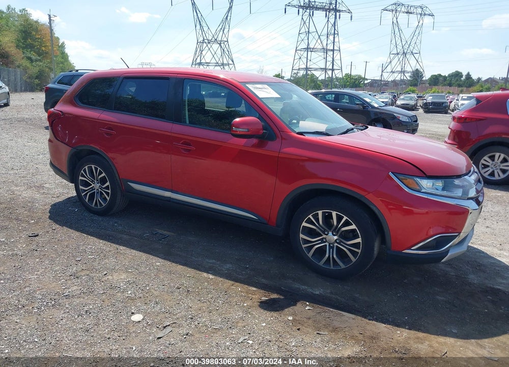 2016 MITSUBISHI OUTLANDER SE VIN: JA4AD3A3XGZ049466