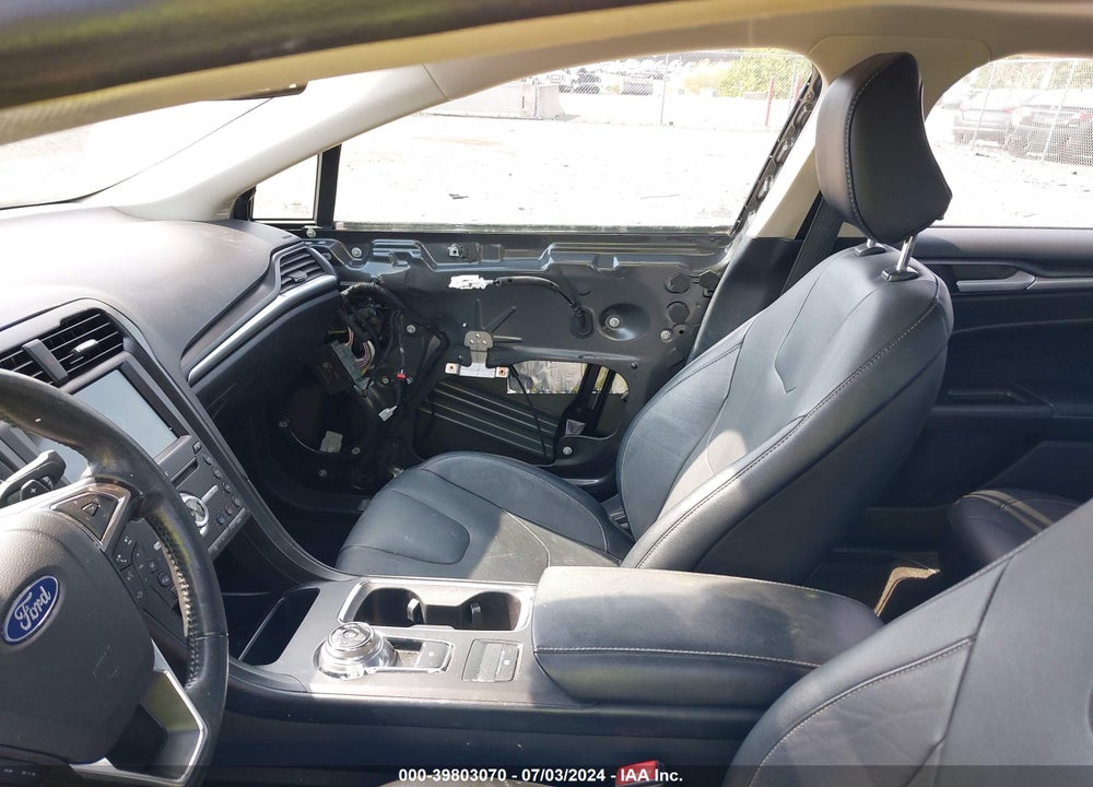 2020 FORD FUSION TITANIUM VIN: 3FA6P0K98LR255863