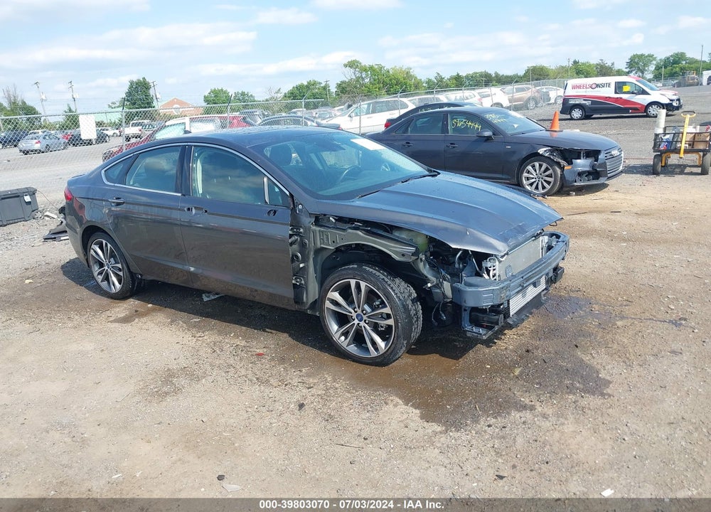 2020 FORD FUSION TITANIUM VIN: 3FA6P0K98LR255863