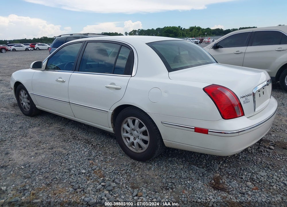 2008 KIA AMANTI VIN: KNALD125X85156235