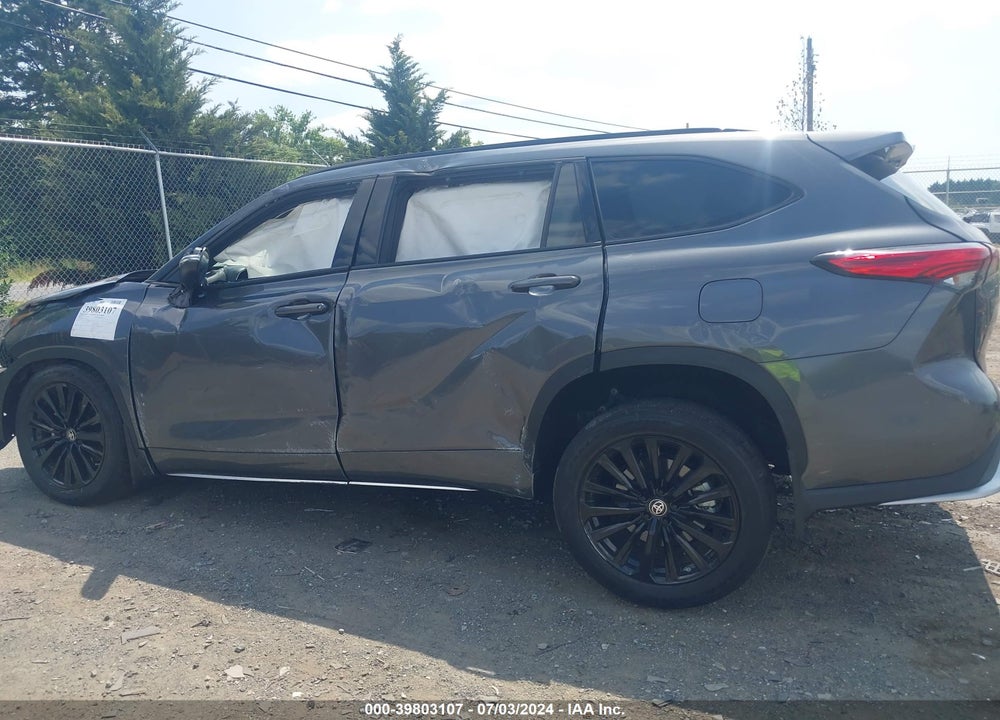 2023 TOYOTA HIGHLANDER XSE VIN: 5TDKDRBH3PS510192