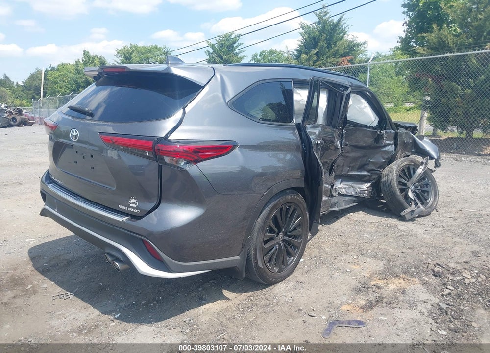 2023 TOYOTA HIGHLANDER XSE VIN: 5TDKDRBH3PS510192