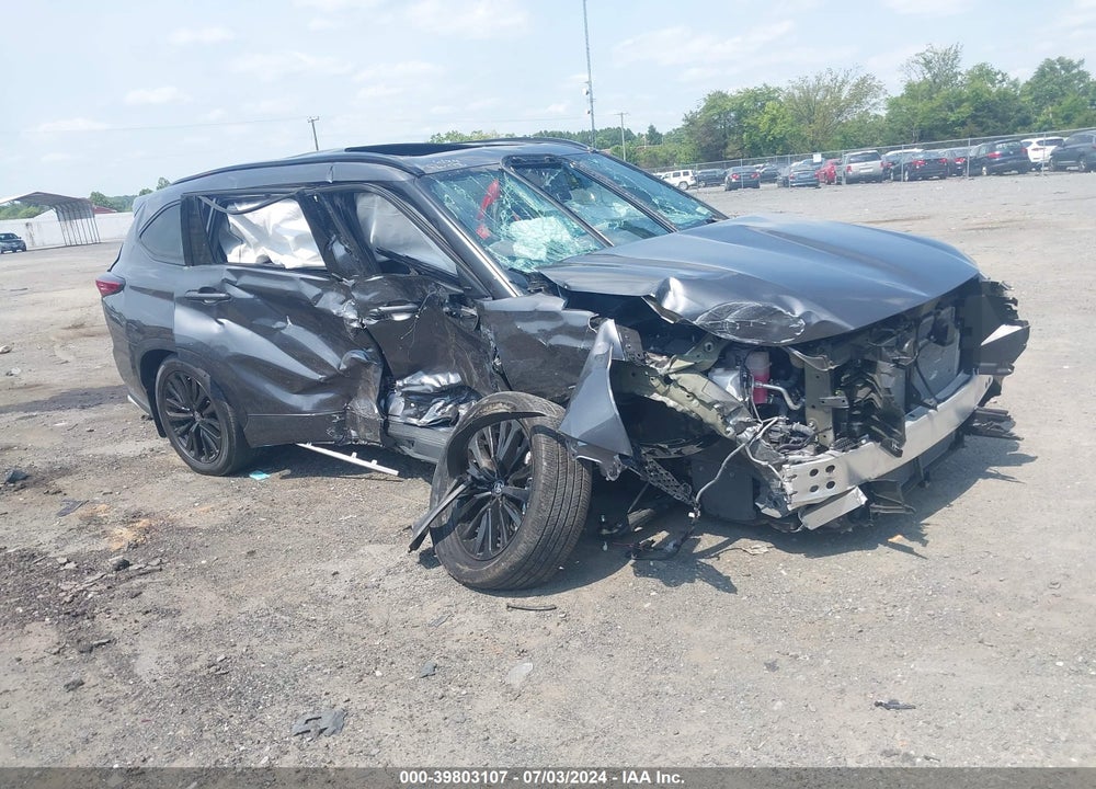 2023 TOYOTA HIGHLANDER XSE VIN: 5TDKDRBH3PS510192