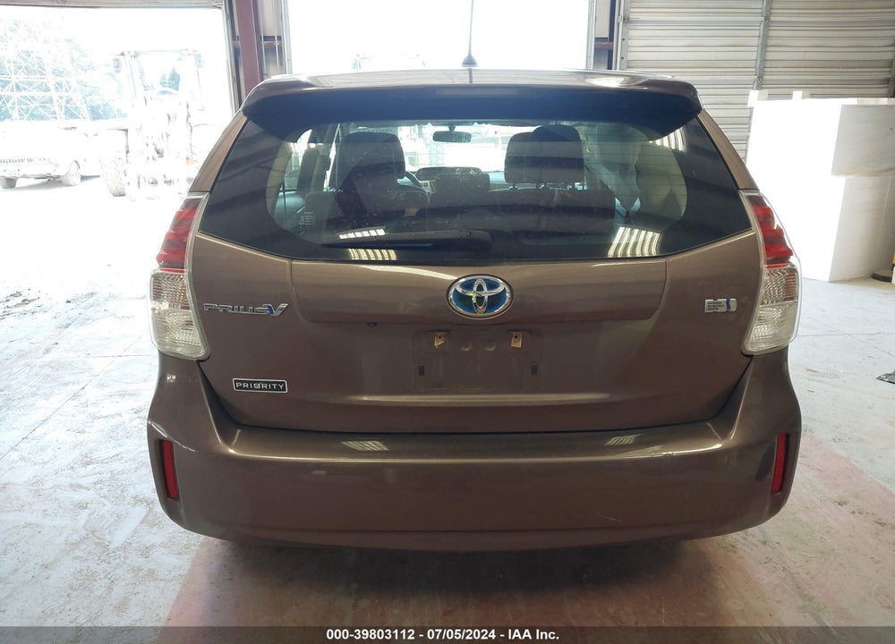 2015 TOYOTA PRIUS V TWO VIN: JTDZN3EU4FJ022611