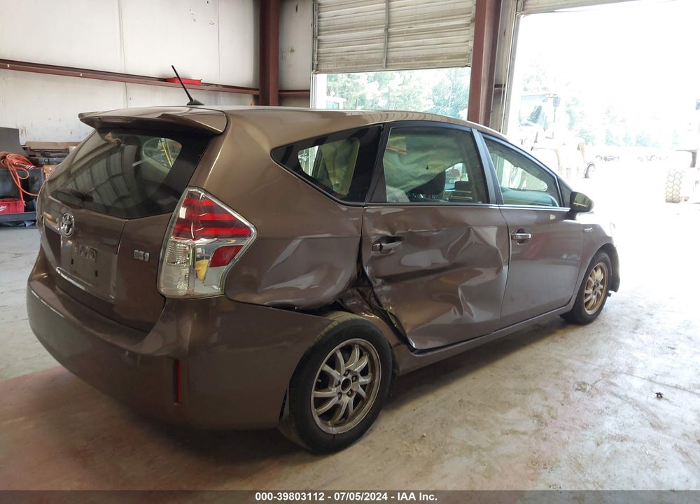 2015 TOYOTA PRIUS V TWO VIN: JTDZN3EU4FJ022611