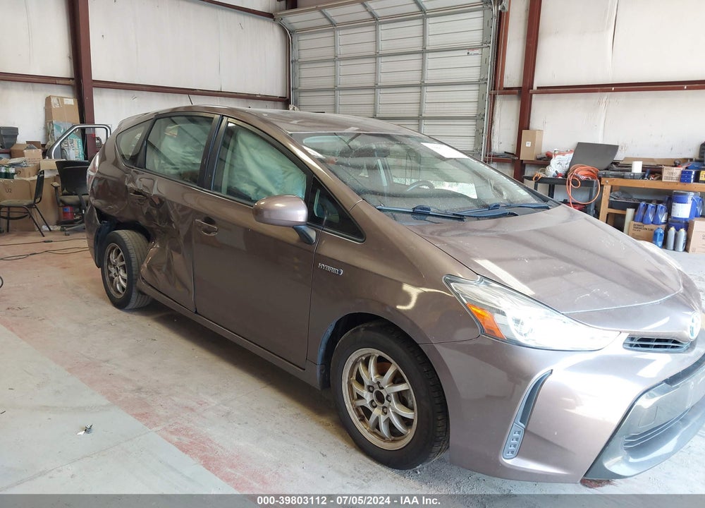 2015 TOYOTA PRIUS V TWO VIN: JTDZN3EU4FJ022611