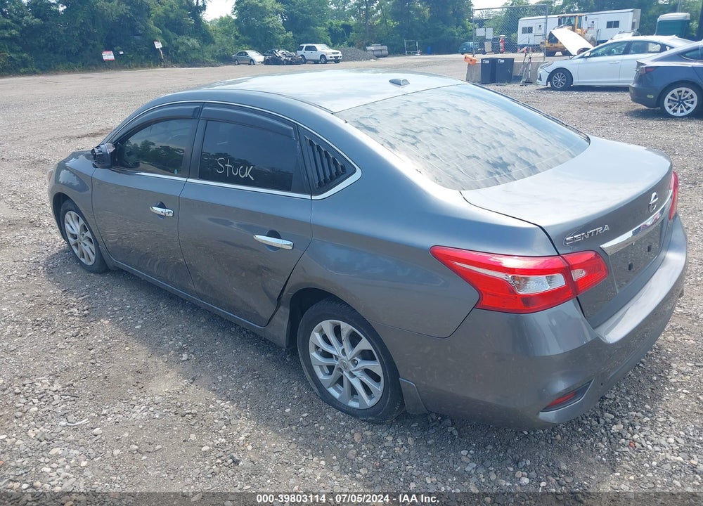 2019 NISSAN SENTRA SV VIN: 3N1AB7AP1KY438251
