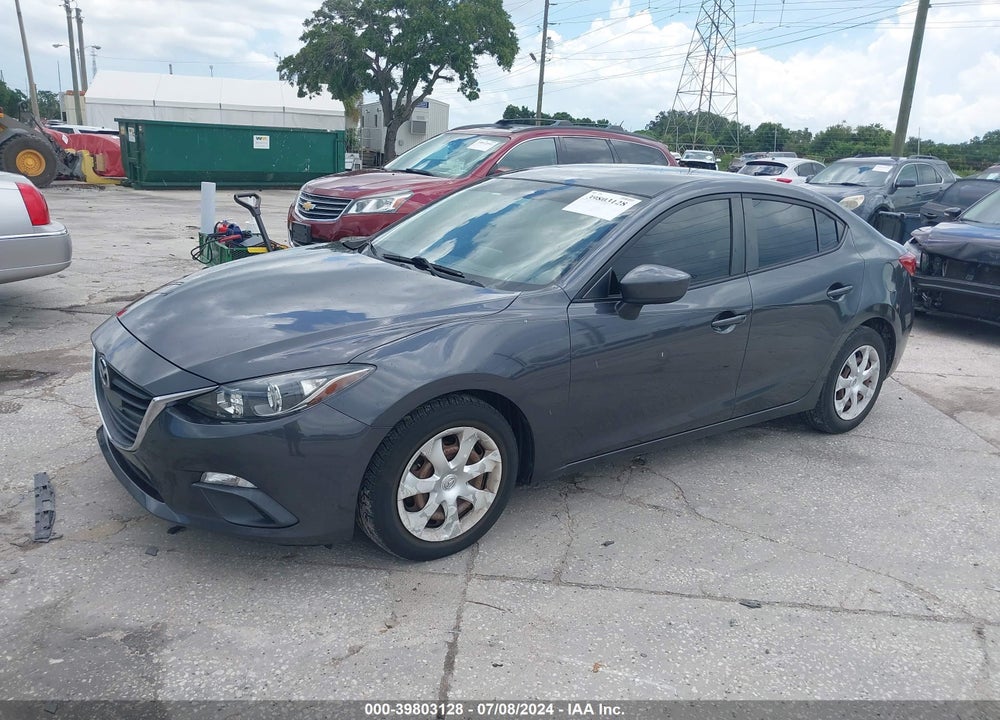 2015 MAZDA 3 I SPORT VIN: 3MZBM1U73FM207172