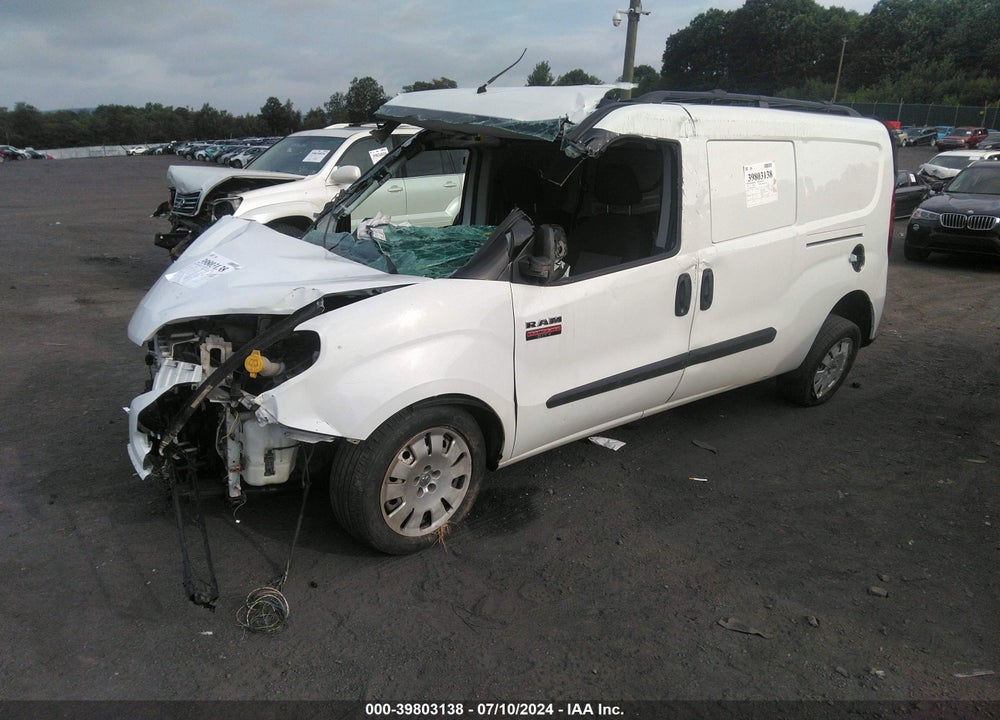 2015 RAM PROMASTER CITY TRADESMAN SLT VIN: ZFBERFBT6F6A71656