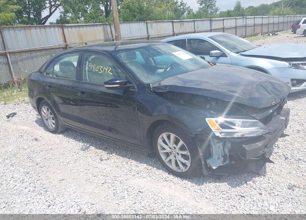 2012 VOLKSWAGEN JETTA 2.5L SE VIN: 3VWDP7AJ0CM401284