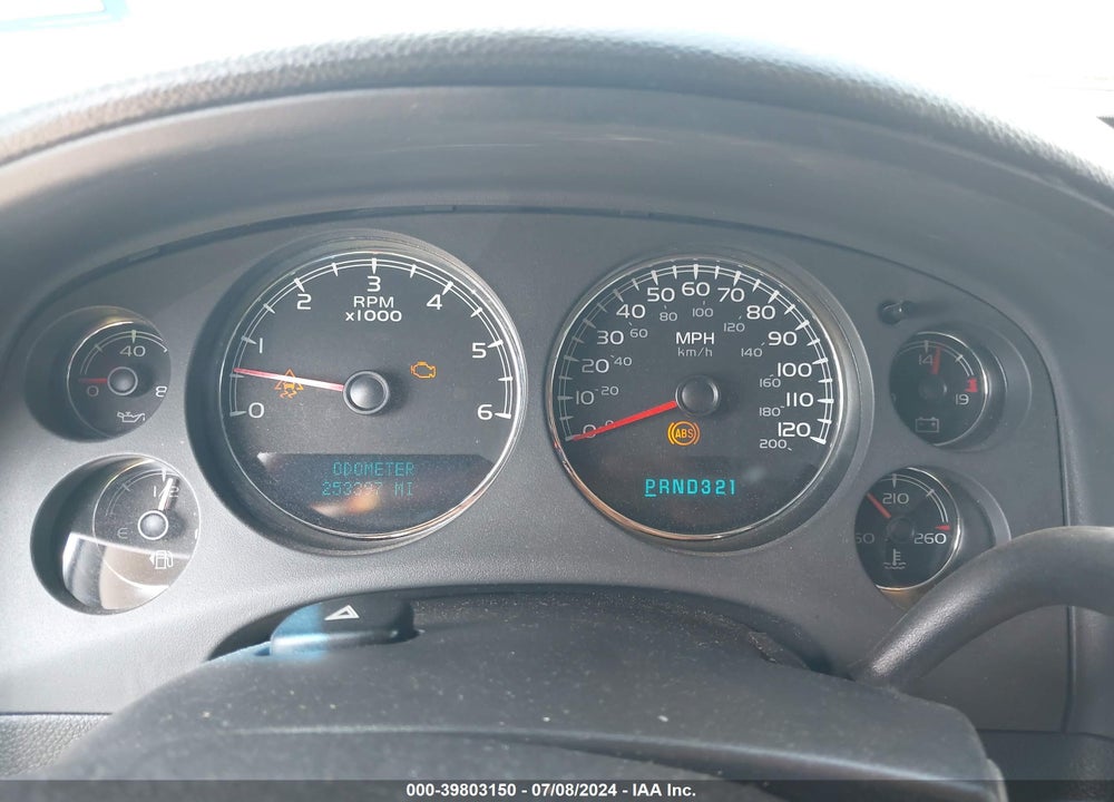 2007 CHEVROLET TAHOE LTZ VIN: 1GNFK13017R373258