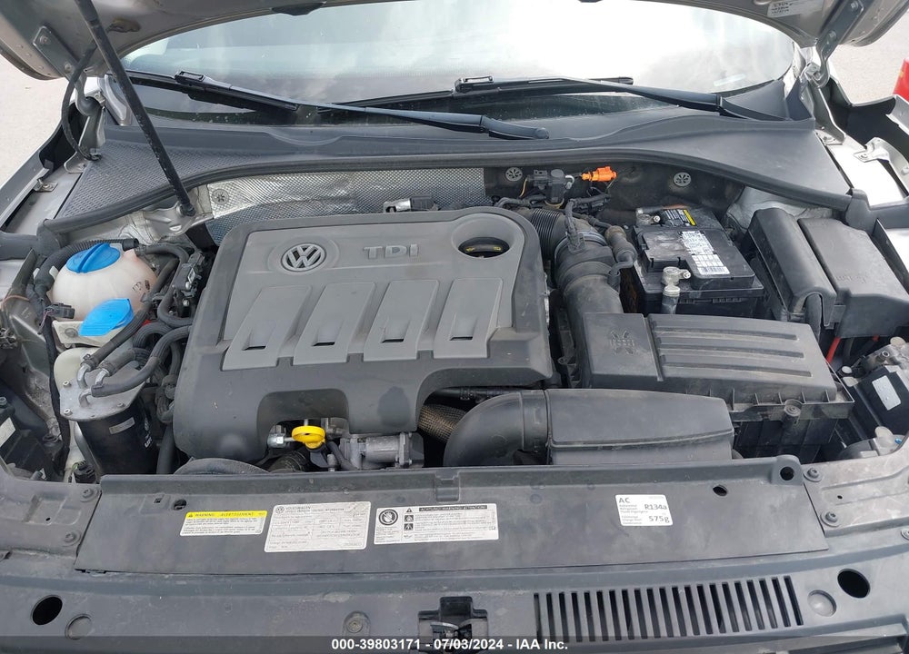 2014 VOLKSWAGEN PASSAT 2.0L TDI SEL PREMIUM VIN: 1VWCN7A32EC076838