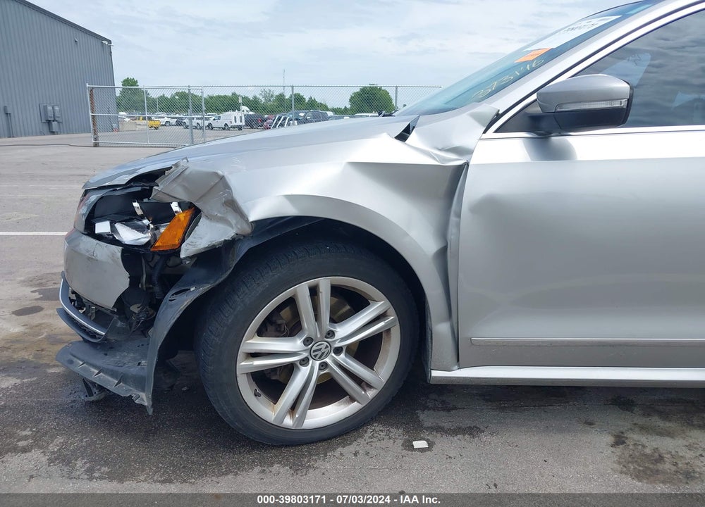 2014 VOLKSWAGEN PASSAT 2.0L TDI SEL PREMIUM VIN: 1VWCN7A32EC076838