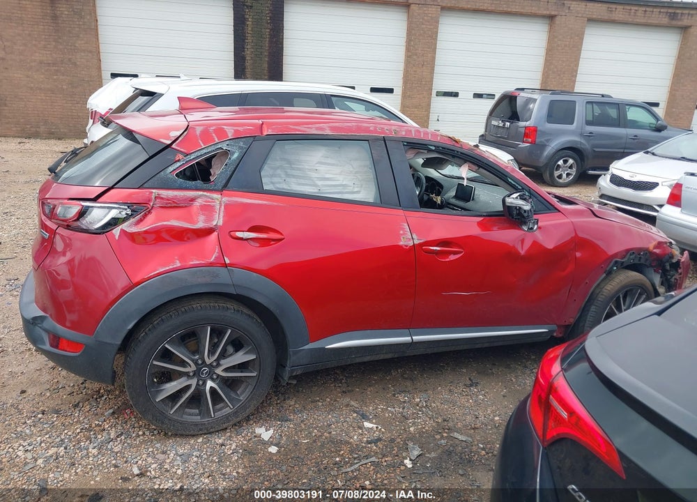 2016 MAZDA CX-3 GRAND TOURING VIN: JM1DKBD72G0106541