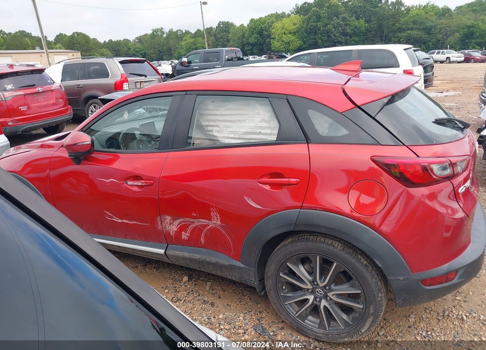 2016 MAZDA CX-3 GRAND TOURING VIN: JM1DKBD72G0106541