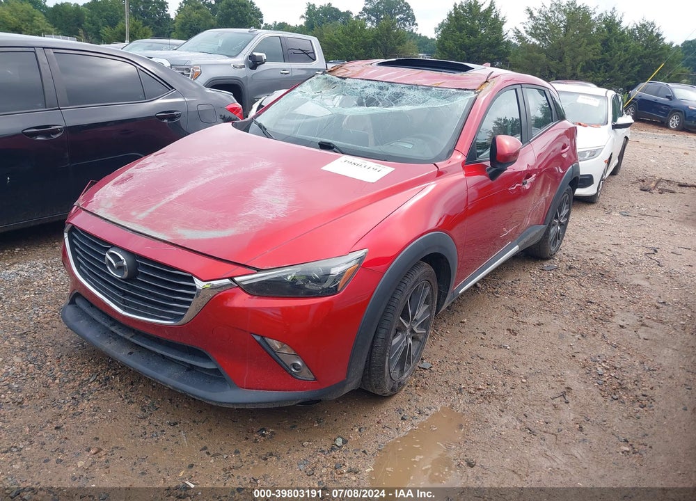 2016 MAZDA CX-3 GRAND TOURING VIN: JM1DKBD72G0106541