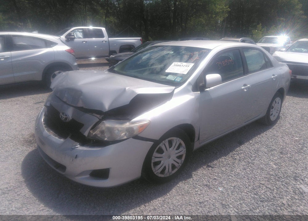 2010 TOYOTA COROLLA XLE VIN: 1NXBU4EE4AZ198709