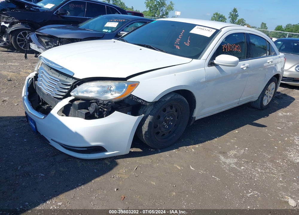 2012 CHRYSLER 200 LX VIN: 1C3CCBAB8CN167010