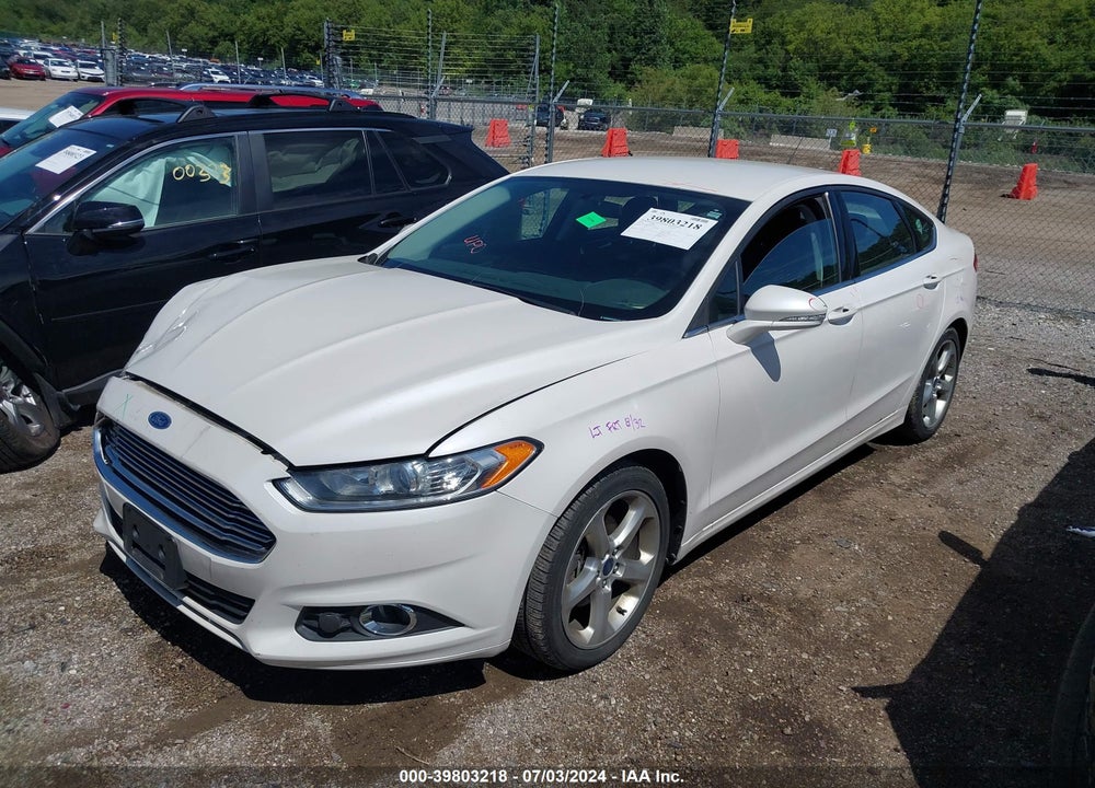 2014 FORD FUSION SE VIN: 1FA6P0HDXE5391753