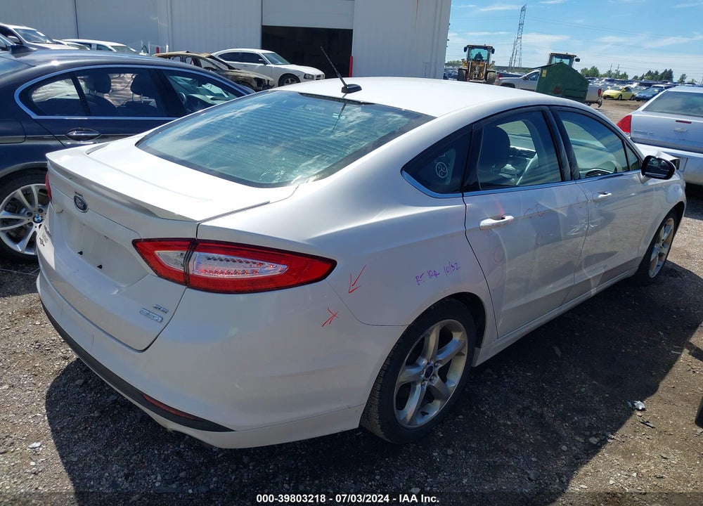 2014 FORD FUSION SE VIN: 1FA6P0HDXE5391753