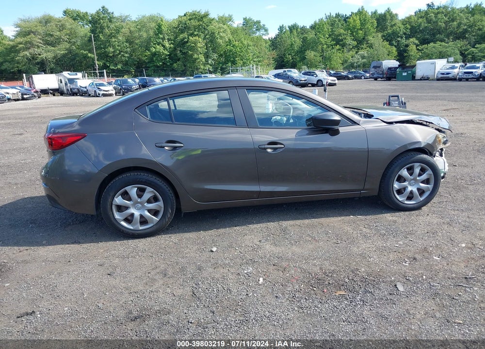 2014 MAZDA 3 I SPORT VIN: JM1BM1U73E1121830
